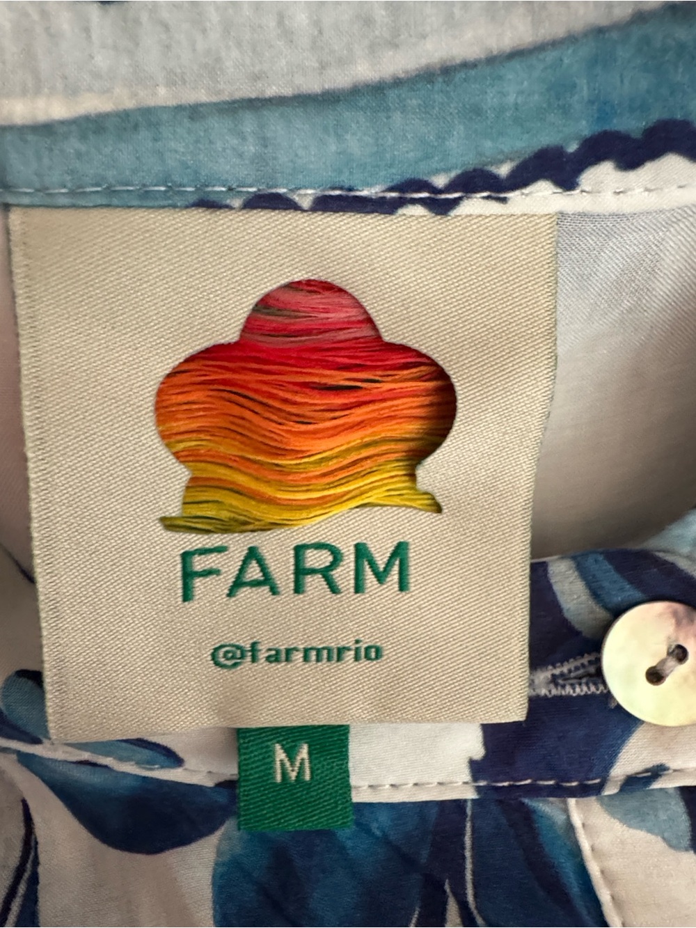 Farm Rio Sweet Rio Mini Dress Size M - Picture 13 of 13